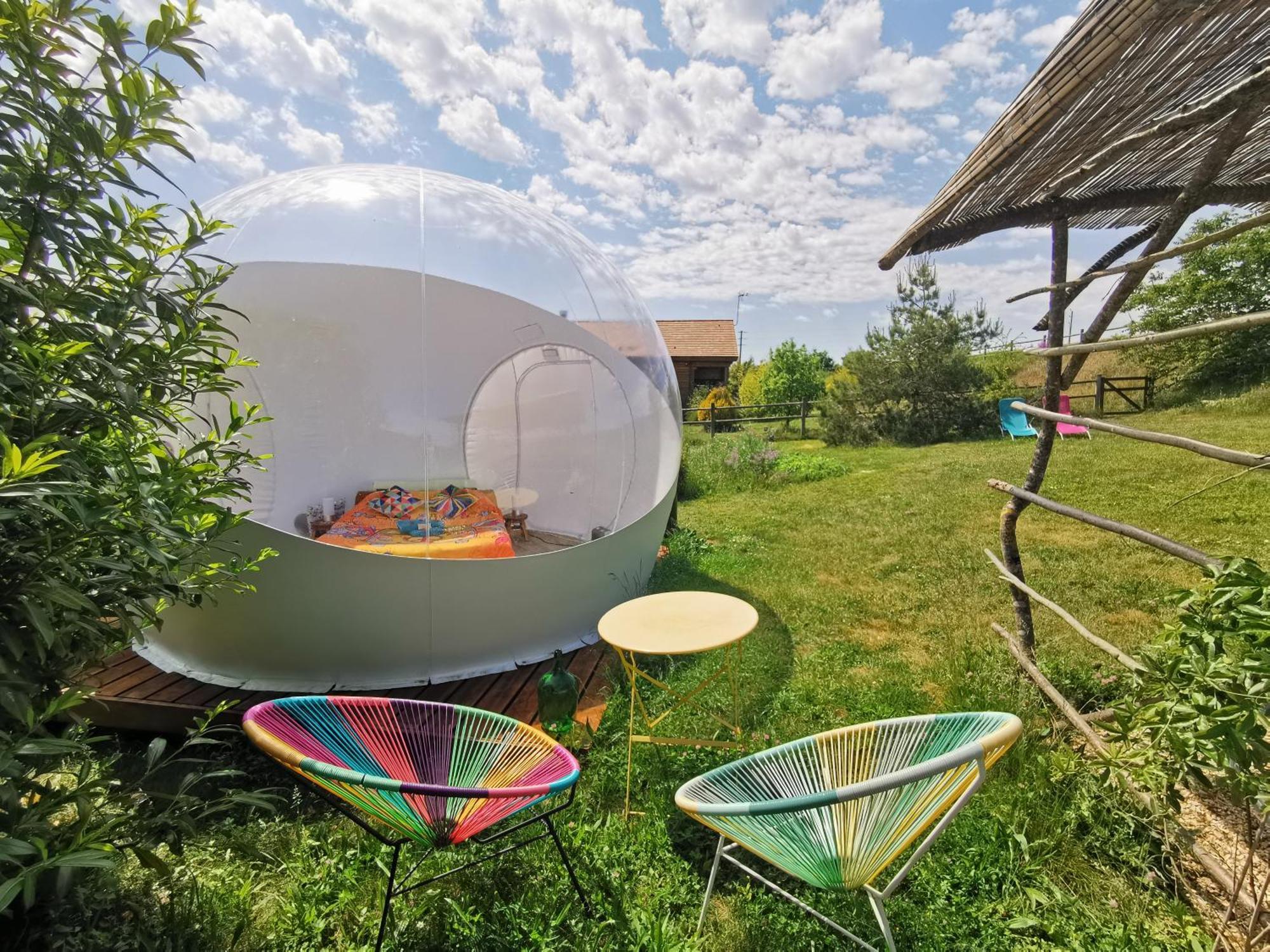 Bed and Breakfast La Bulle Des Champs Champmotteux Pokoj fotografie
